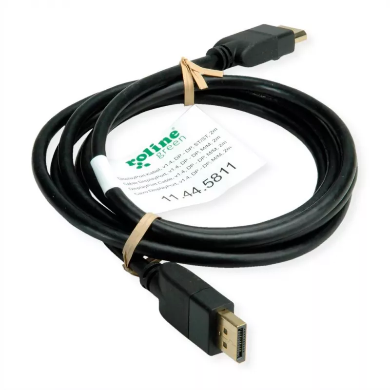 DisplayPort kabelis ROLINE 11445813 5m DisplayPort–DisplayPort