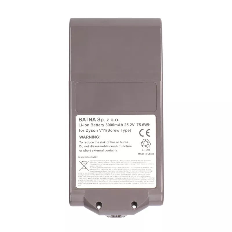 Baterija Dyson putekļsūcējam V11 Screw 25.2V 3000mAh
