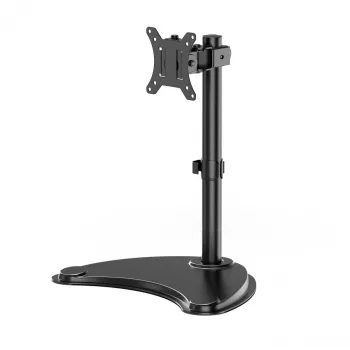 Monitora galda statīvs GEMBIRD MS-D1ST-04 13–32 collu ekrāniem, regulējams augstums un slīpums, VESA 75x75–100x100, līdz 8 kg