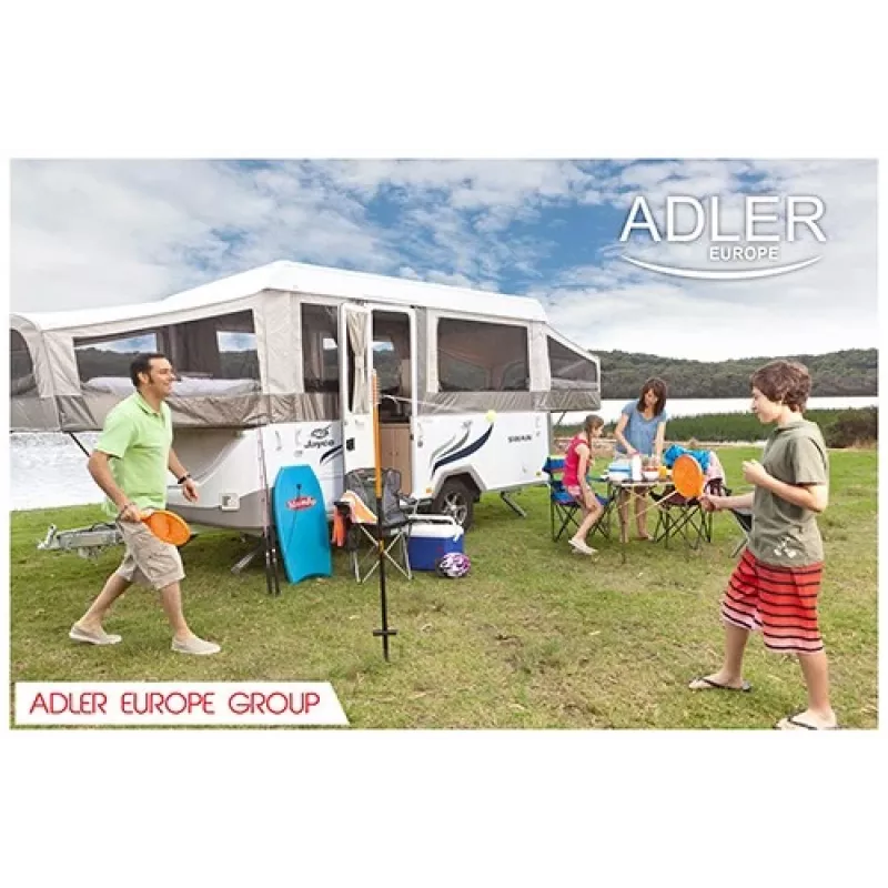 Adler | AD 8051 | Veļas mašīna | Energoefektivitātes klase | Augšas ielāde | Mazgāšanas ietilpība 3 kg | Nenoteikts RPM | Dziļums 37 cm | Platums 38 cm | Balta/Zila