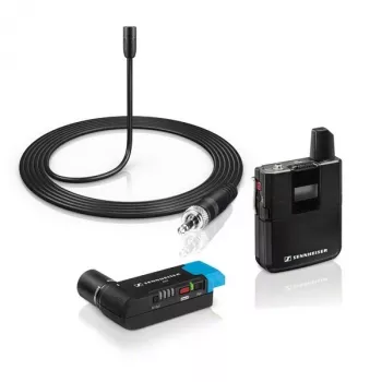 Sennheiser AVX-ME2 SET - digitālais bezvadu komplekts ar lavaliera mikrofonu un pilnībā automātisku mini raidītāju