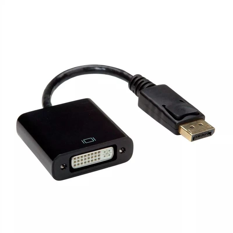 Value 12.99.3137 Video kabeļa adapteris 0,15 m DisplayPort DVI-D melns (12.99.3137)