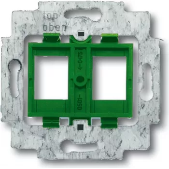 BUSCH JAEGER 1753-0-8048 - 2 x RJ-45 - Zaļš - Metāls - Plastmasa