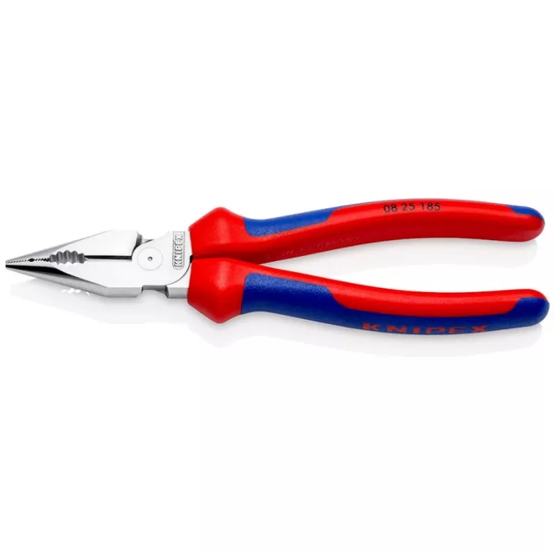 Knipex 08 25 185 kombinētās knaibles ar smailiem žokļiem