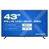 109,2cm/43 (3840x2160) JAPANNEXT JN-IPS430UHD60F 16:9 IPS 60Hz HDMI USB WLAN Speaker Melns