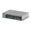 NETGEAR MS108TUP Nepārvaldāms L2 2.5G Ethernet (100/1000/2500) Power over Ethernet (PoE) Pelēks