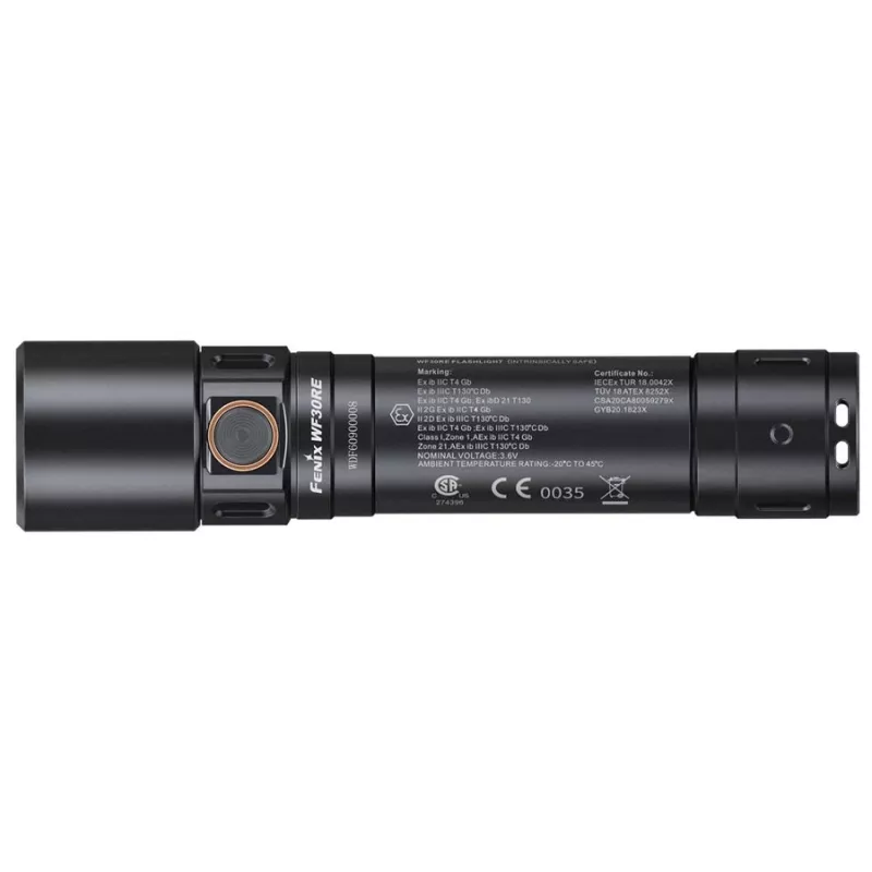 Galvas lukturītis Fenix WF30RE Melns LED IP68 120 h baterijas darbības laiks