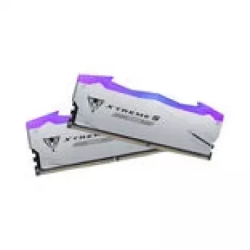 Patriot Viper Gaming RGB XTREME 5 DDR5-8000 RAM, CL 38, Intel XMP 3.0 - 48GB Dual-Kit, Sudraba