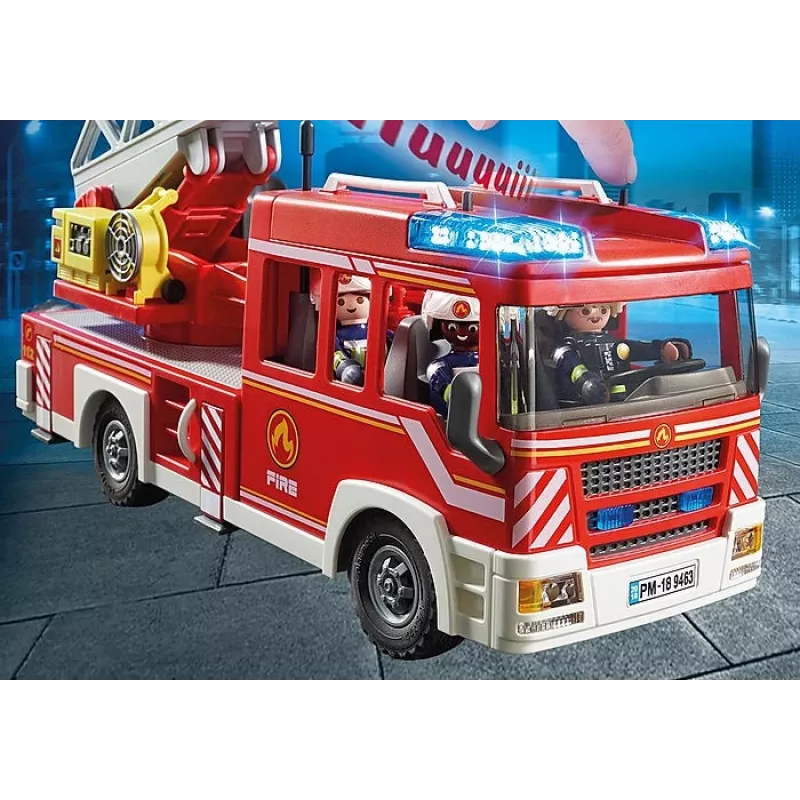 Ugunsdzēsēju kāpņu mašīna Playmobil 9463