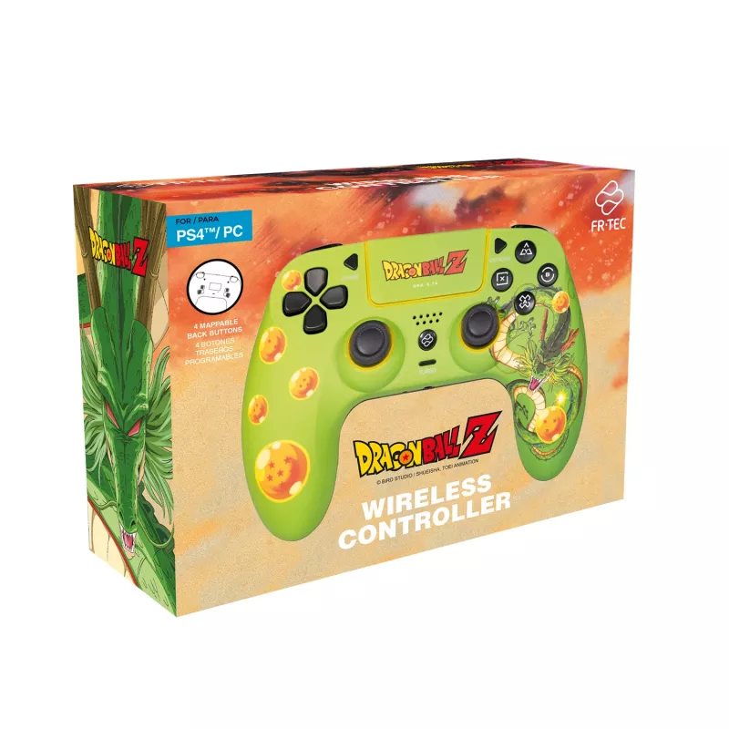 Blade FR-TEC DBPS4GP, spēļu panelis, PC, PlayStation 4, D-Pad, Home poga, Options poga, Share poga, Analogais / Ciparu, Sarkana/Zaļa/Zila, Bezvadu
