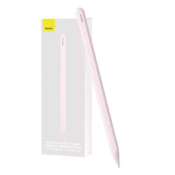 Stylus Baseus Smooth Writing SXBC060104 — bezvadu uzlāde, rozā