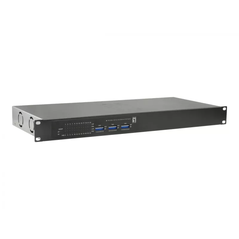 Nepārvaldīts slēdzis LevelOne FGP-2602W380 26 portu Fast Ethernet PoE