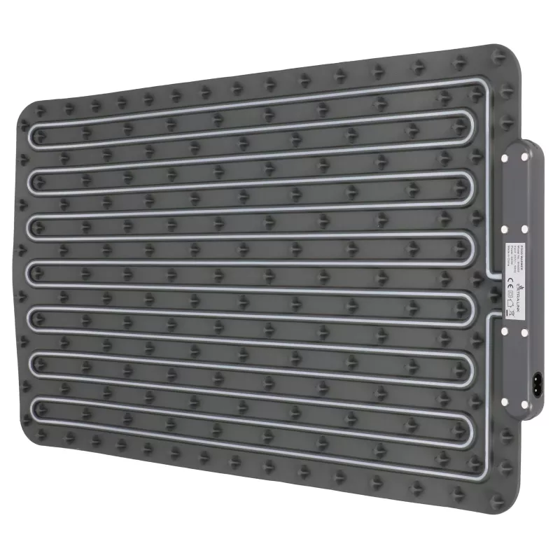 Extralink elektriskā apsildes paklājiņa pelēks 63X38 CM 400W