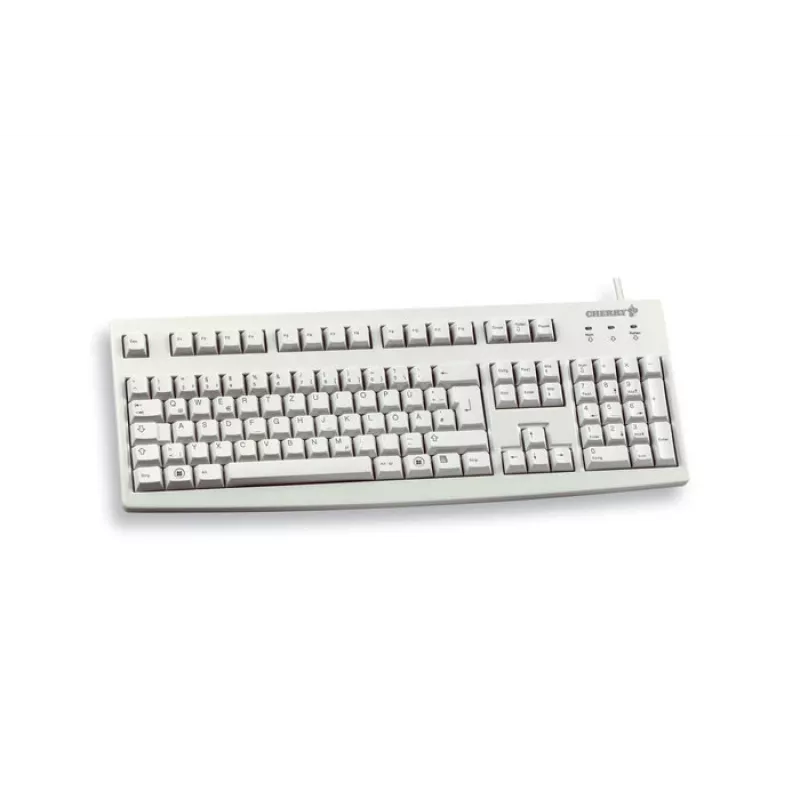 CHERRY G83-6104 tastatūra universāla USB QWERTY US English pelēka