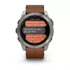 Garmin Fenix 8 3,56 cm (1,4 inch) AMOLED 51 mm Digitāli 454 x 454 pikseļi Skārienekrāns Titāns Wi-Fi GPS (satelīts)