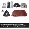 Multi-tool EINHELL TP-MG 18 Li BL Solo — 18V Li‑Ion, slīpēšanai, pulēšanai, zāģēšanai, 1,08 kg, melns/sarkans