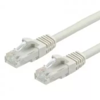 VALUE - Plāksterkabelis - RJ-45 (V) uz RJ-45 (V) - 20 m - UTP - CAT 6a - Formēts, bez aizķeršanās - Pelēks, RAL 7044 (21.99.0879)
