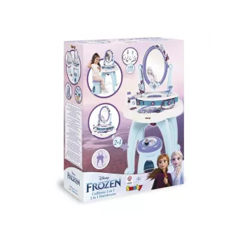 Smoby Frozen 2 in 1 matu žāvētājs zils violets 3 līdz 6 gadiem
