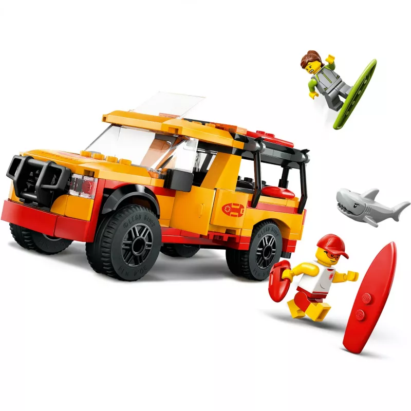 LEGO CITY 60453 Glābēju pludmales glābšanas kravas automašīna