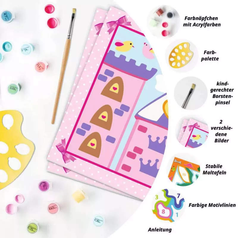 CreArt Junior - Kleine Prinzessin, glezna