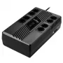 Nepārtrauktās barošanas avots TECNOWARE Era Plus Strip 1000, Line‑Interactive 1 kVA / 700 W, 8 F tipa kontaktligzdas, VRLA akumulators, 4.4 kg