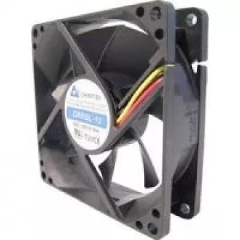 Chieftec AF-0825PWM datora dzesēšanas sistēma Datora korpusa ventilators Melns