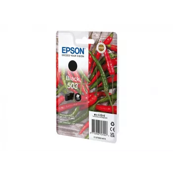Epson 503 tintes kārtridžs 1 gab. Oriģināls Standarta ietilpība Melns