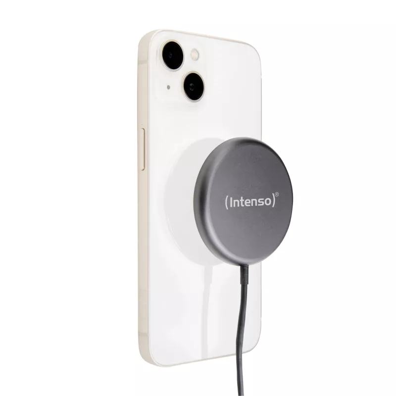 Intenso MB1 viedtālrunis melns USB bezvadu uzlāde ātrā uzlāde iekštelpu