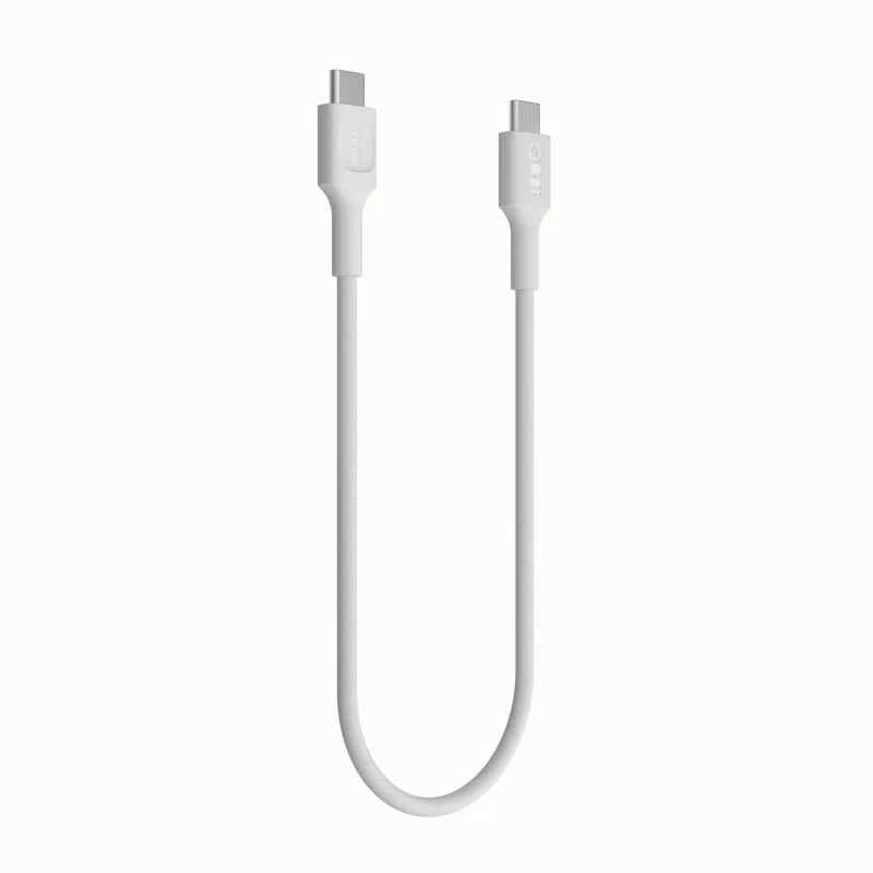 Kabelis USB-C-USB-C PowerStream 100W pīts 1,2m balts
