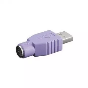 Microconnect USBA-M/PS2-F USB A PS2 violetais kabeļu saskarnes adapteris (USB ADAP A-M/PS2-F)