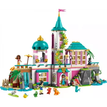 LEGO Disney princeses pils un karaliskie mājdzīvnieki būvkomplekts 43267 — 787 detaļas, 5 minifigūras, vecums 6+, 320×460×100 mm