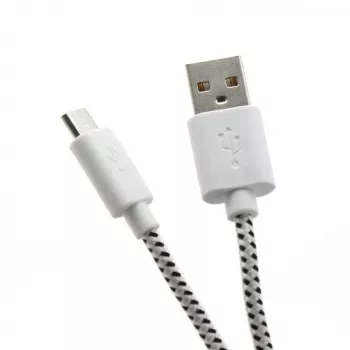 Sbox USB-1031W USB->Micro USB 1M balts