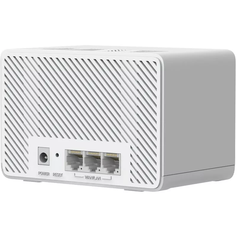 Mesh Wi‑Fi sistēma TP‑LINK Mercusys Halo H25BE (Wi‑Fi 7, Dual‑band 2.4/5 GHz, 2880 Mbps) 2‑pack, 3 iekšējas antenas, balta