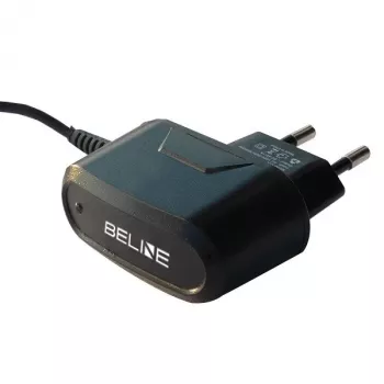 Ceļojuma lādētājs Beline Beli0013 microUSB 1A melns — kompakts 1A USB sienas adapteris
