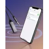 Audio uztvērējs UGREEN CM309 Bluetooth 5.0 USB ar 3,5 mm AUX ligzdu, melns, 20–20000 Hz