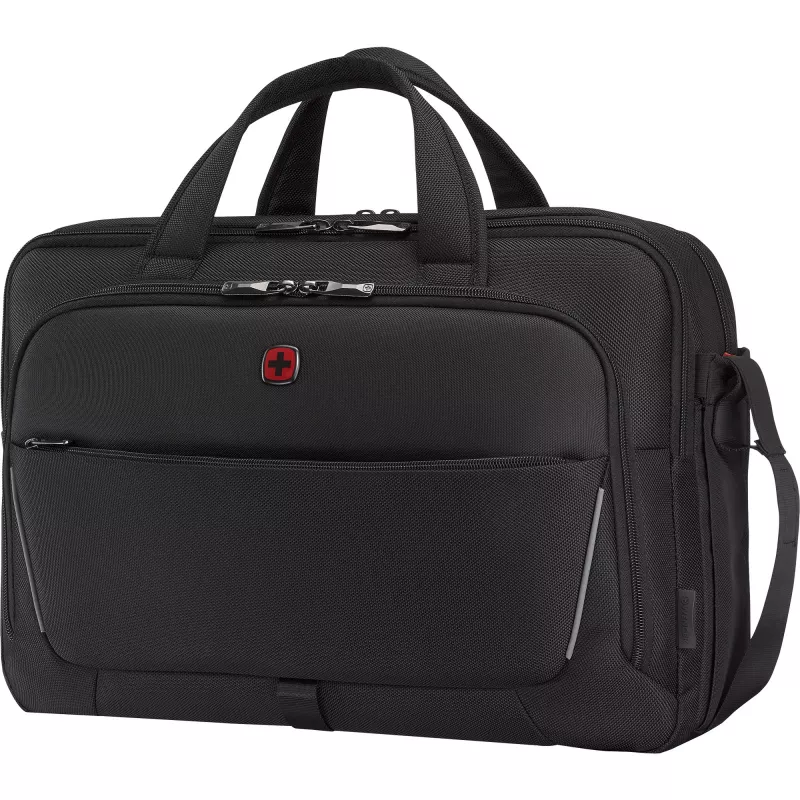 Wenger portfelis Meteor 16 inch–17 inch klēpjdatoriem (piemērots līdz 43,2 cm) melns