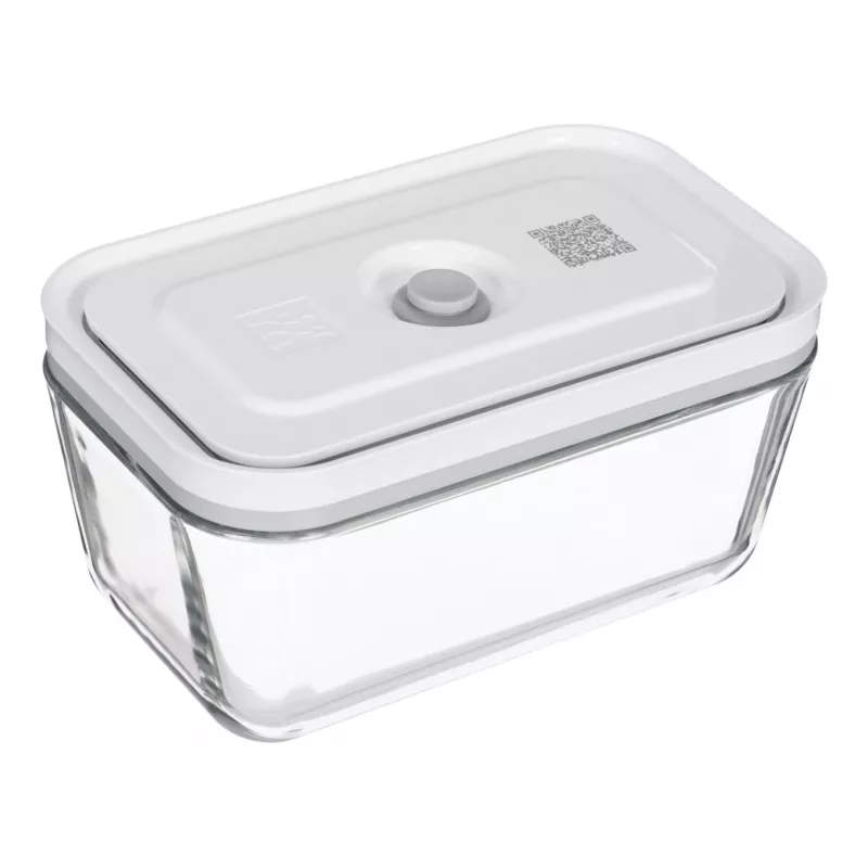 Pārtikas uzglabāšanas kaste ZWILLING FRESH & SAVE Taisnstūra stikla/plastmasas komplekts 3 gab., 0.35/0.75/1.6 L, hermētiska, droša mikroviļņu krāsnij/krāsnij/ledusskapim