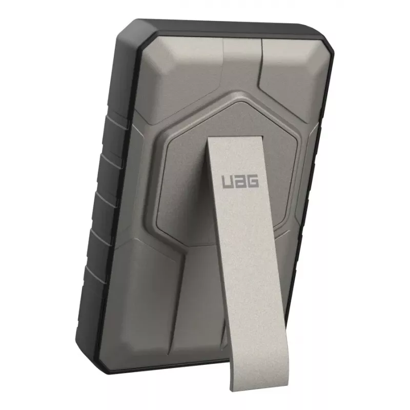 Urban Armor Gear 9B4411114036 ārējais akumulators 10000 mAh Bezvadu uzlāde Melna, Titāna