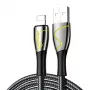 USB uzlādes un datu kabelis Joyroom S-2030K6, 2.4A, 2 m, Melns