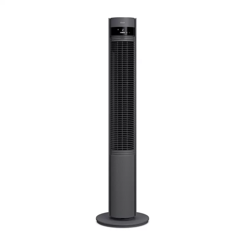 Duux ventilators | Elevate | torņa ventilators | pelēks | diametrs 29 cm | ātrumu skaits 12 | svārstība | 4–40 W