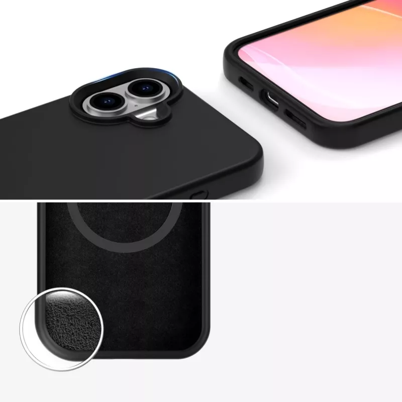 4smarts silikona maciņš Cupertino Apple iPhone 16, saderīgs ar MagSafe