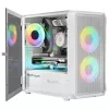 Logic PORTOS ARGB MINI USB 3.0 korpuss balts