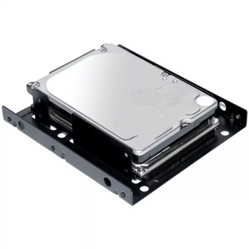 Montāžas rāmis ultron Iekšējais 2x2,5 SSD/HDD Metāls melns (377215)