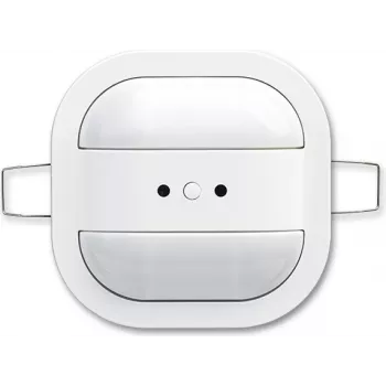 Vadu griestu PIR sensors Busch-Jaeger 6131/20-24 — pasīvais infrasarkanais, 8 m noteikšana, 24 V DC, balts