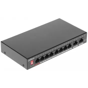 Dahua Technology PoE DH-PFS3010-8GT-96 Nevadāms Gigabit Ethernet (10/100/1000) Power over Ethernet (PoE)