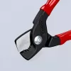 Kabeļu grieznes Knipex 95 11 160 — 160 mm griešanas jauda, ergonomiski rokturi