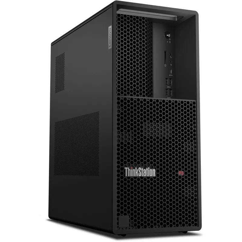 Lenovo ThinkStation P3 Tower Gen 2 Intel Core Ultra 9 285K 48 GB DDR5-SDRAM 512 GB SSD Windows 11 Pro darbstacija melna