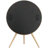 Beosound A9 5. paaudzes skaļrunis Gold Tone (aizmugure smilšu krāsā/pārsegs zelts/kājas baltais ozols)