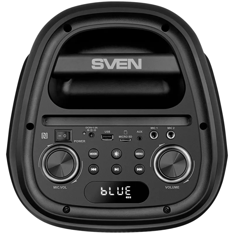 SVEN PS-800 Bluetooth FM skaļrunis, TWS jaudīgi basi, pārnēsājams, bezvadu