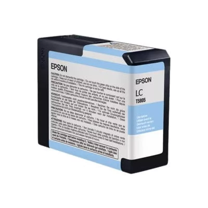 Epson Singlepack Light ciāna T580500, Light ciāna, pigmenta tinte, 80 ml, 1 gab., viena paka